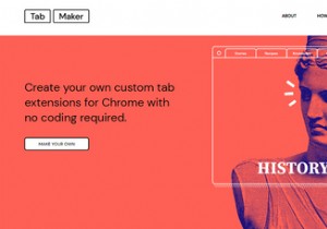 วิธีใช้ Tab Maker โดย Google เพื่อสร้างส่วนขยายสำหรับหน้าแท็บใหม่ 