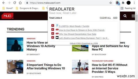 8 ส่วนขยาย Chrome เพื่อจัดการรายการเรื่องรออ่านของคุณ