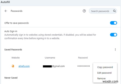 วิธีการดูและลบรหัสผ่านที่บันทึกไว้ใน Chrome, Firefox, Edge และ Opera