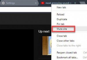 วิธีปิดเสียงเว็บไซต์ทั้งหมดใน Chrome 