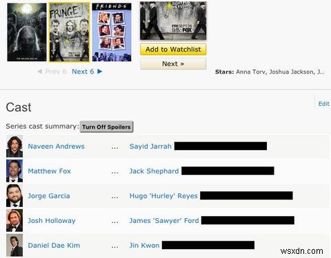 วิธีการตรวจสอบให้แน่ใจว่า IMDb จะไม่ทำให้รายการทีวีเสียอีก
