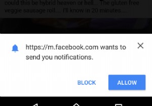 วิธีปิดการใช้งาน Facebook และการแจ้งเตือนอื่นๆ ใน Chrome 