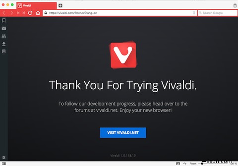 พบกับ Vivaldi:ผู้ใช้ระดับสูง เบราว์เซอร์ใหม่สุดโปรด 