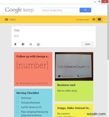 Google Keep สำหรับ Chrome:โซลูชันในเบราว์เซอร์ของคุณเพื่อการจดบันทึกอย่างรวดเร็ว 