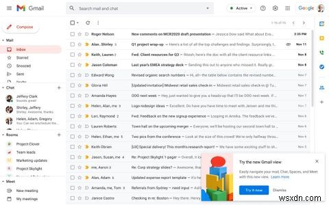 Gmail กำลังปรับโฉมใหม่:มีอะไรเปลี่ยนแปลงบ้าง 