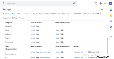 วิธีสร้างโฟลเดอร์ใน Gmail 