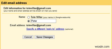 วิธีเปลี่ยนชื่อและที่อยู่อีเมลของคุณใน Gmail 