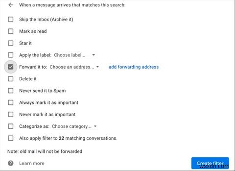 วิธีส่งต่ออีเมลอัตโนมัติไปยังหลายที่อยู่ใน Gmail 