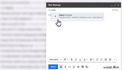 วิธีสร้างอีเมลกลุ่มใน Gmail 