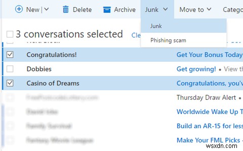 วิธีบอกลา Hotmail Spam for Good 