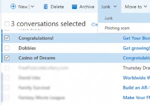 วิธีบอกลา Hotmail Spam for Good 