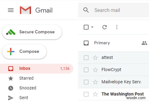 วิธีเข้ารหัส Gmail, Outlook และเว็บเมลอื่นๆ