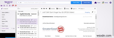 Gmail กับ Yahoo New Mail:ไหนดีที่สุดในชั้นเรียน? 
