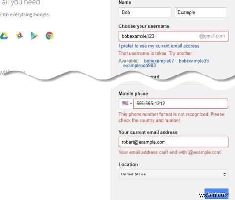 วิธีสร้างบัญชี Gmail เปลี่ยนรหัสผ่านและลบอีเมล 
