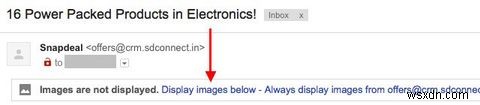 วิธี Declutter Gmail มากยิ่งขึ้นโดยการซ่อนภาพที่ไม่ต้องการ 