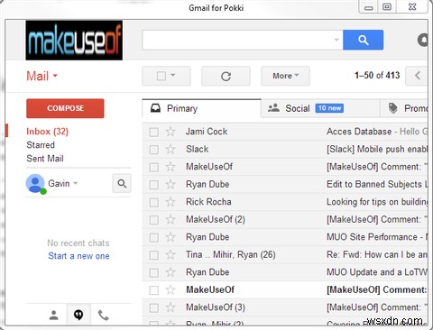 วิธีอ่าน Google Mail บนเดสก์ท็อปของคุณ 