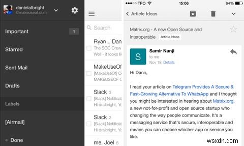 Gmail ที่เหมาะสมบน iPhone ของคุณ:4 แอปอีเมลที่เป็นมิตรกับ Google
