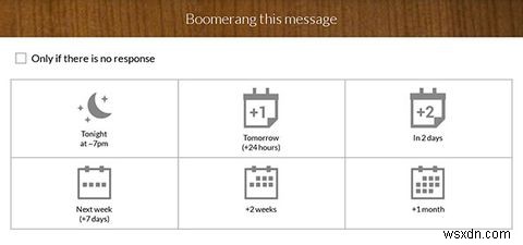 ดีกว่า Gmail สำหรับ Android:Boomerang สำหรับ Android สอบทานแล้ว 