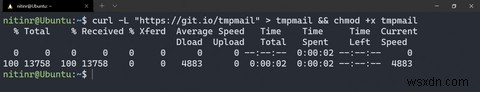 วิธีสร้างที่อยู่อีเมลชั่วคราวโดยใช้ Linux Terminal 