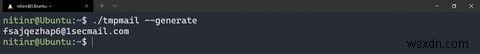วิธีสร้างที่อยู่อีเมลชั่วคราวโดยใช้ Linux Terminal 