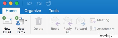 วิธีการส่งออกอีเมลจาก Outlook
