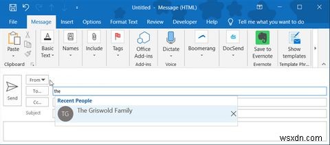 วิธีสร้างกลุ่มอีเมลและรายชื่อการแจกจ่ายใน Outlook 