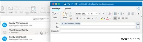 วิธีสร้างกลุ่มอีเมลและรายชื่อการแจกจ่ายใน Outlook 