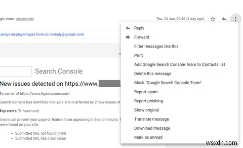 วิธีบล็อกอีเมลใน Gmail, Yahoo และ Outlook 