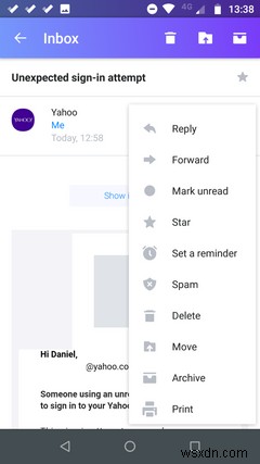 วิธีบล็อกอีเมลใน Gmail, Yahoo และ Outlook 