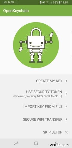 วิธีส่งอีเมลที่เข้ารหัสบน Android โดยใช้ OpenKeychain 