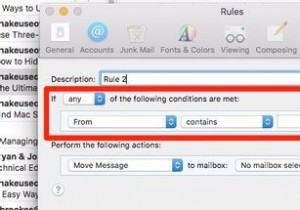 6 กฎของ Apple Mail เพื่อจัดการกับอีเมลสำหรับคุณ 