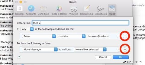 6 กฎของ Apple Mail เพื่อจัดการกับอีเมลสำหรับคุณ 