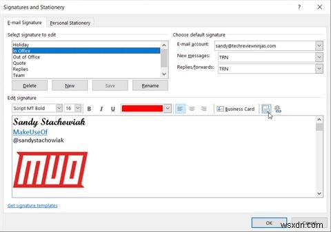 วิธีเพิ่มและเปลี่ยนลายเซ็นใน Microsoft Outlook 