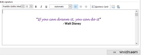 วิธีเพิ่มและเปลี่ยนลายเซ็นใน Microsoft Outlook 
