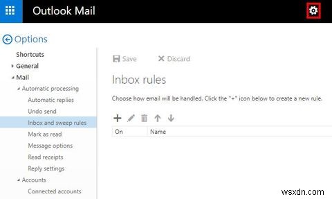 หลีกเลี่ยงข้อผิดพลาดในการส่งต่ออีเมลนี้ใน Outlook.com 