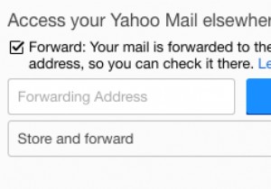 Yahoo มีการส่งต่อจดหมายอีกครั้ง:วิธีเปิดใช้งานอีกครั้ง 