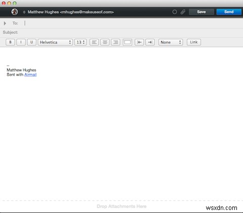Airmail สำหรับ Mac OS X ทำให้อีเมลสวยงามอีกครั้ง 