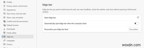 Microsoft Edge Bar คืออะไรและใช้งานอย่างไร 
