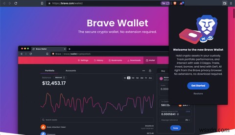 Brave Wallet คืออะไรและคุณใช้งานอย่างไร? 