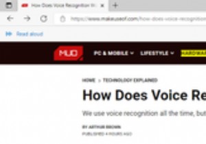 วิธีการตั้งค่าและจัดการคุณสมบัติการอ่านออกเสียงใน Microsoft Edge 