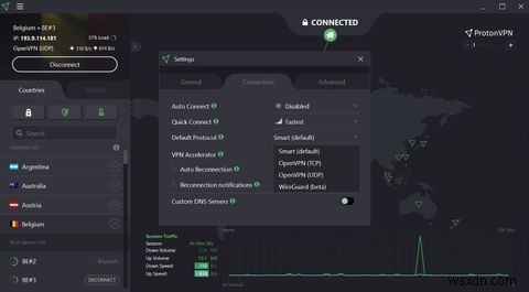 วิธีเปิดใช้งาน WireGuard บน ProtonVPN