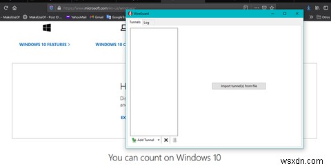 วิธีการตั้งค่า WireGuard บน Windows 