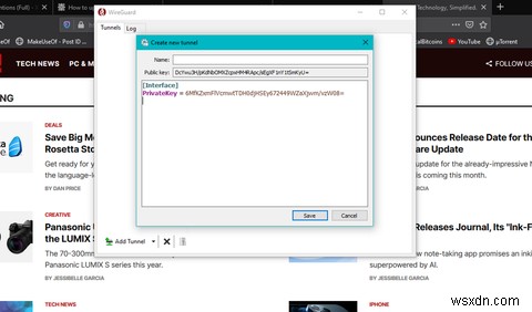 วิธีการตั้งค่า WireGuard บน Windows 