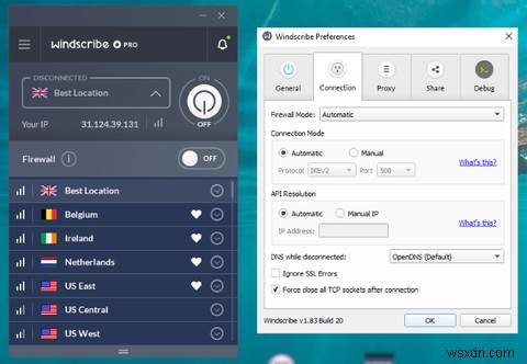 Windscribe VPN รีวิว:ปลิวไปหรือสายลมอ่อน ๆ ? 