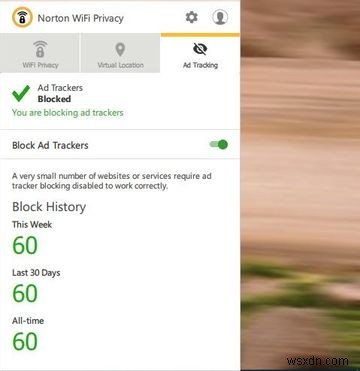 ความเป็นส่วนตัวของ Norton WiFi ช่วยปกป้องการท่องเว็บของคุณได้ทุกที่ 