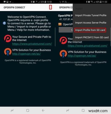 เชื่อมต่อสมาร์ทโฟนของคุณกับ VPN เกือบทุกชนิดโดยใช้ OpenVPN Connect 