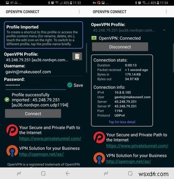 เชื่อมต่อสมาร์ทโฟนของคุณกับ VPN เกือบทุกชนิดโดยใช้ OpenVPN Connect 