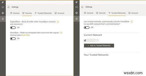 TunnelBear:VPN ที่ง่ายที่สุดสำหรับการปกป้องความเป็นส่วนตัวของคุณ