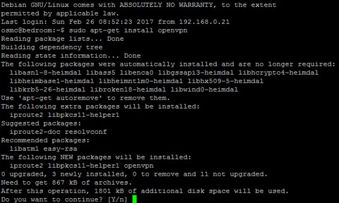 วิธีการติดตั้ง VPN บน Raspberry Pi 