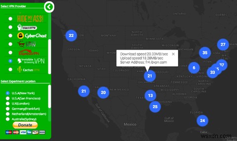 VPN ใดที่เร็วที่สุดในพื้นที่ของคุณ เครื่องมือฟรีนี้จะบอกคุณ